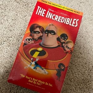 The Incredibles Sealed VHS
